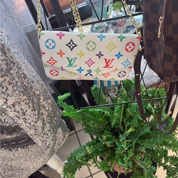 Louis Vuitton Multicolor Monogram Clutch - Picture 1 of 5